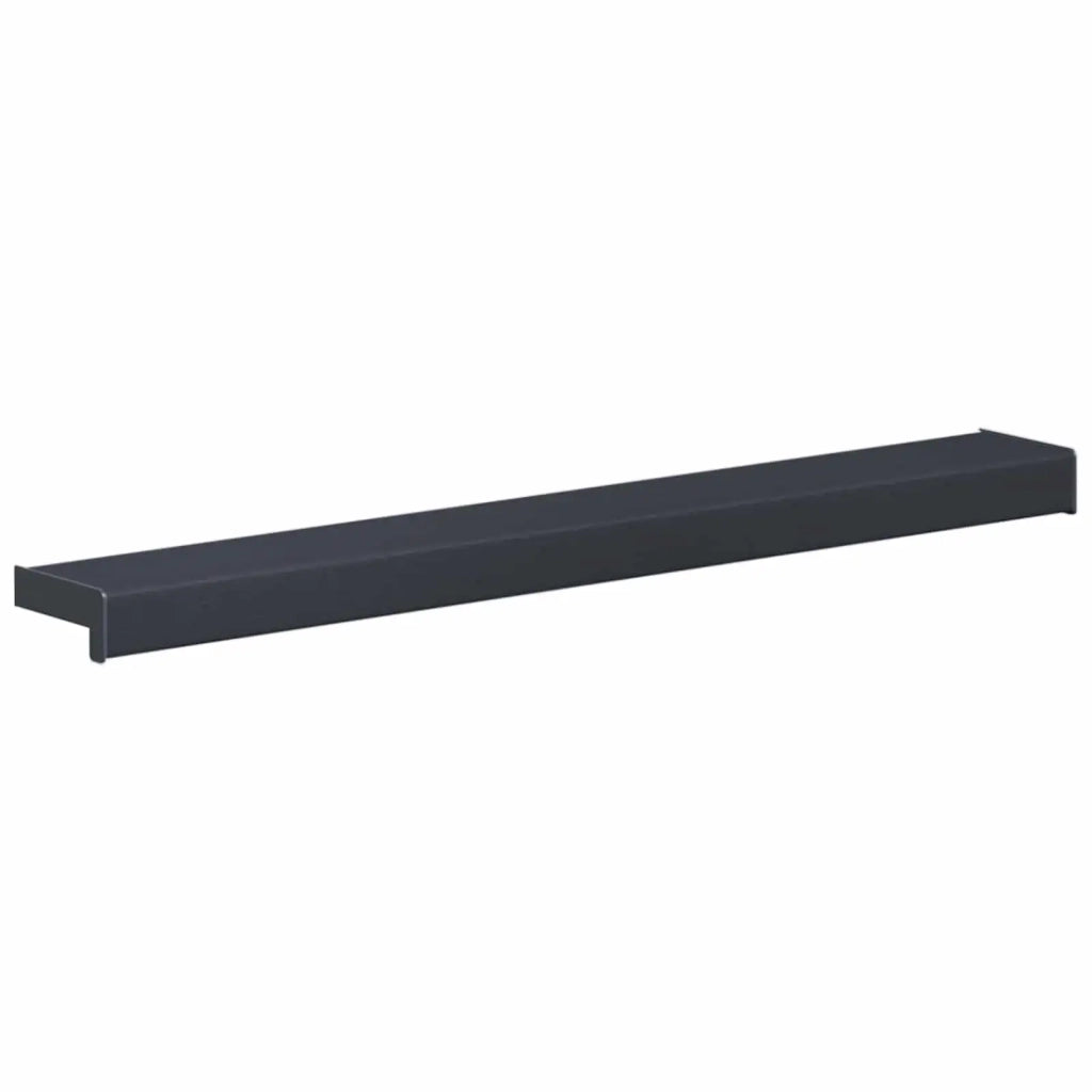 Soglia della Finestra Antracite con Venature del Legno PVC 42046939