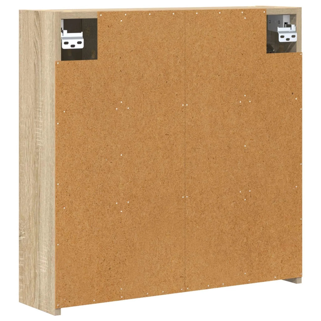 Mobiletto per specchio da bagno Rovere Sonoma 889153