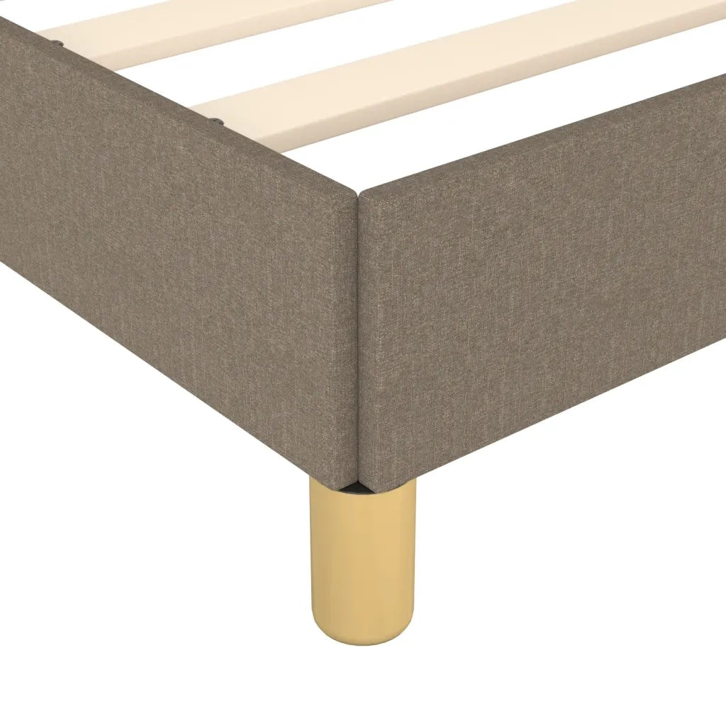 Giroletto senza Materasso Tortora 120x200 cm Tessuto 3125207