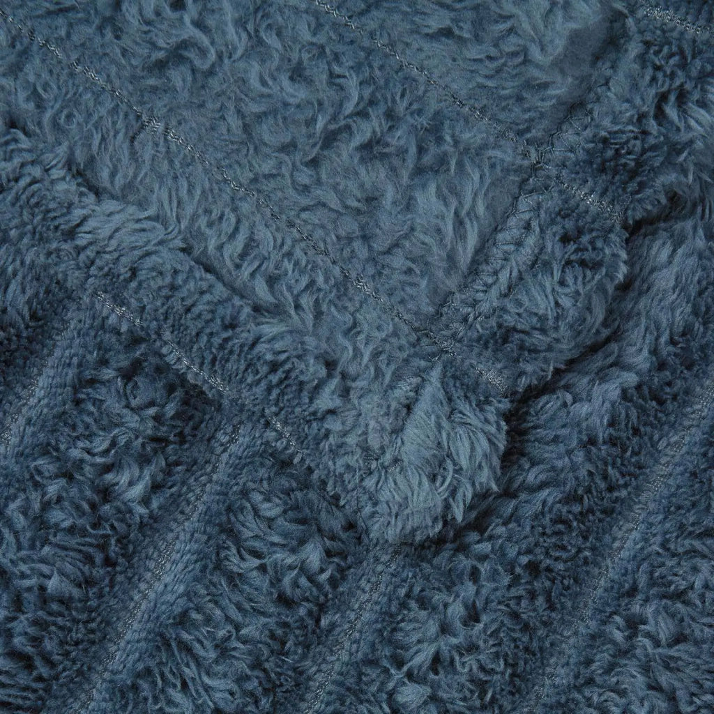 Coperta Blu navy 240 x 220 cm Panno 42016839
