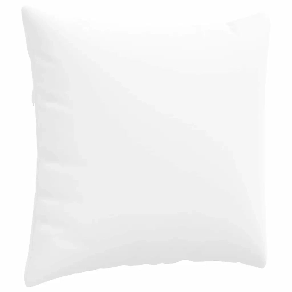 Cuscini da Divano 2 pcs Bianco 45 x 45 cm Tessuto 42013922