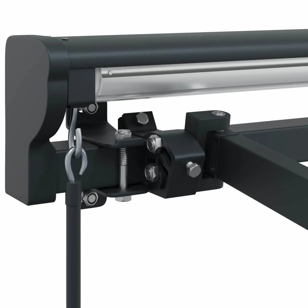 Telaio di tenda manuale Regolabile Antracite 4 × 3,5 m Acciaio 42024791