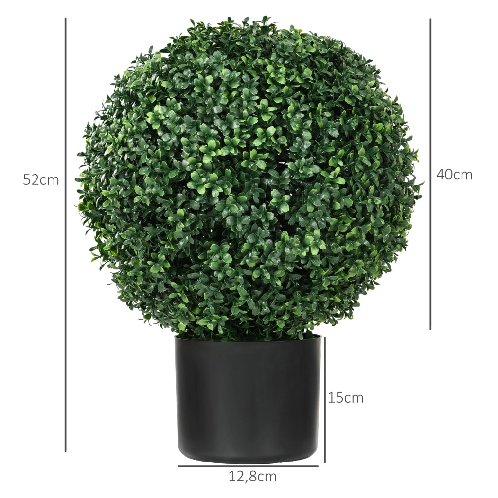 Pianta Artificiale Bosso ¨C Xylo ¨C Sferica Verde 52x40 cm
