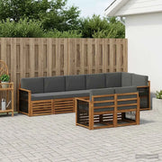 Set divani Legno di Acacia Massello 3384503