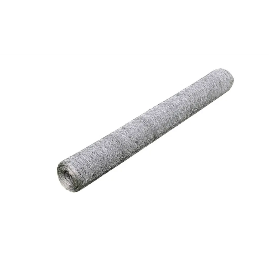 Recinzione da Giardino | Recinzione in Rete per Pollaio Acciaio Zincato 25x0,5 m Argento