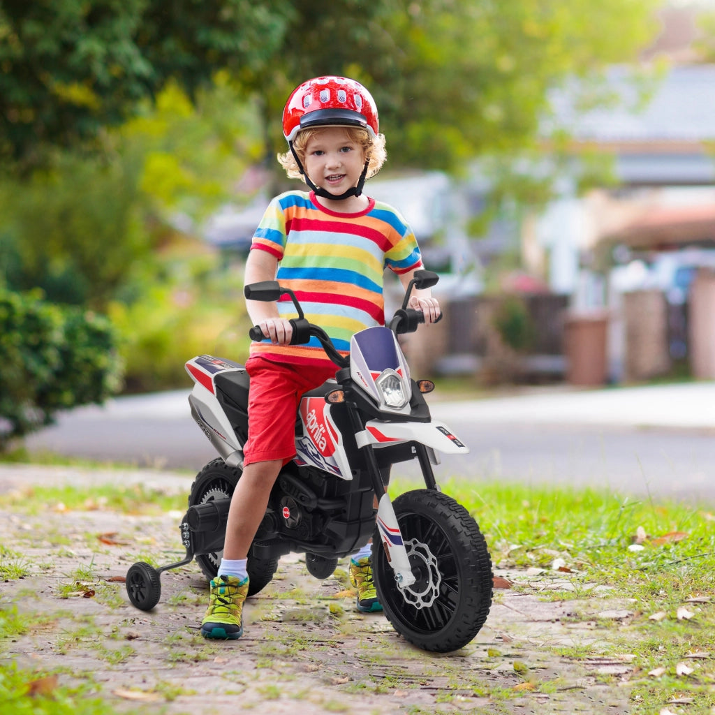 Moto elettrica per bambini ¨C Minimal ¨C bianco