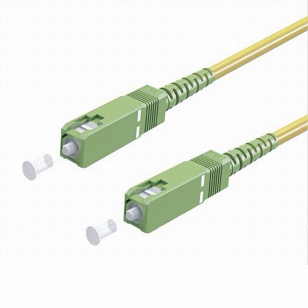 Trade Shop - Cavo Fibra Ottica Monomodale 9/125 Sc-apc 10 Mt Per Router Notebook Fo-d005-10m -