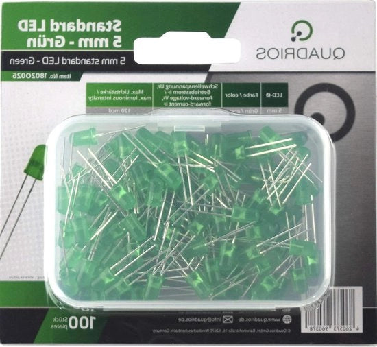 LED verde 20mA 3.0V - assortimento e specifiche