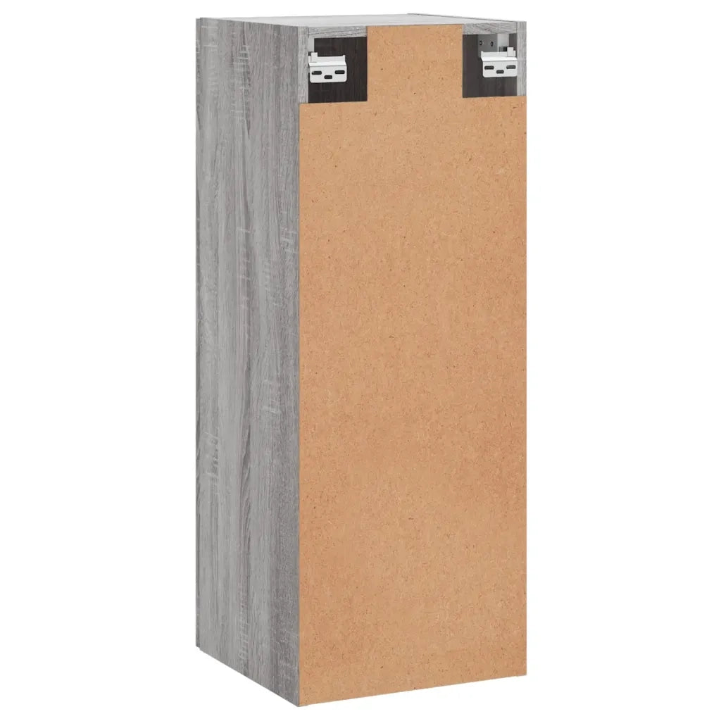 Mobile a Parete Grigio Sonoma 34,5x34x90 cm 828874