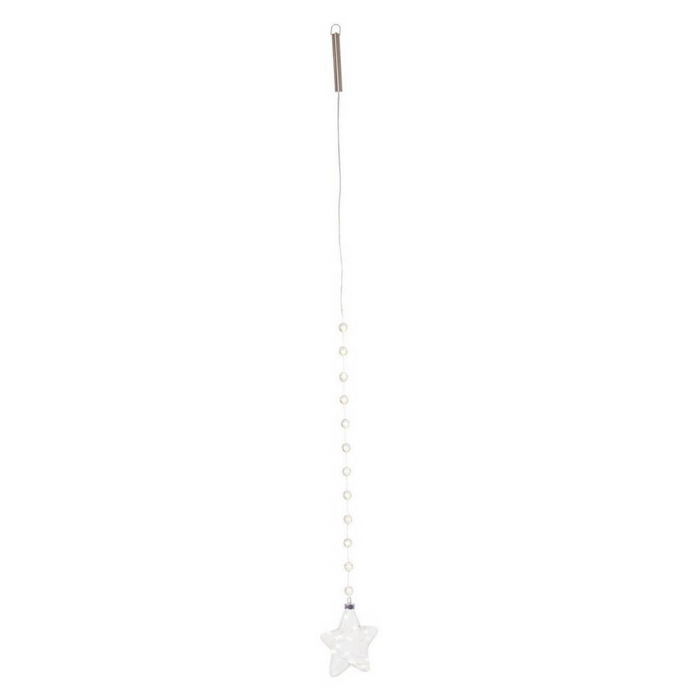 Stella vetro Amy trasparente classic D150 con LED