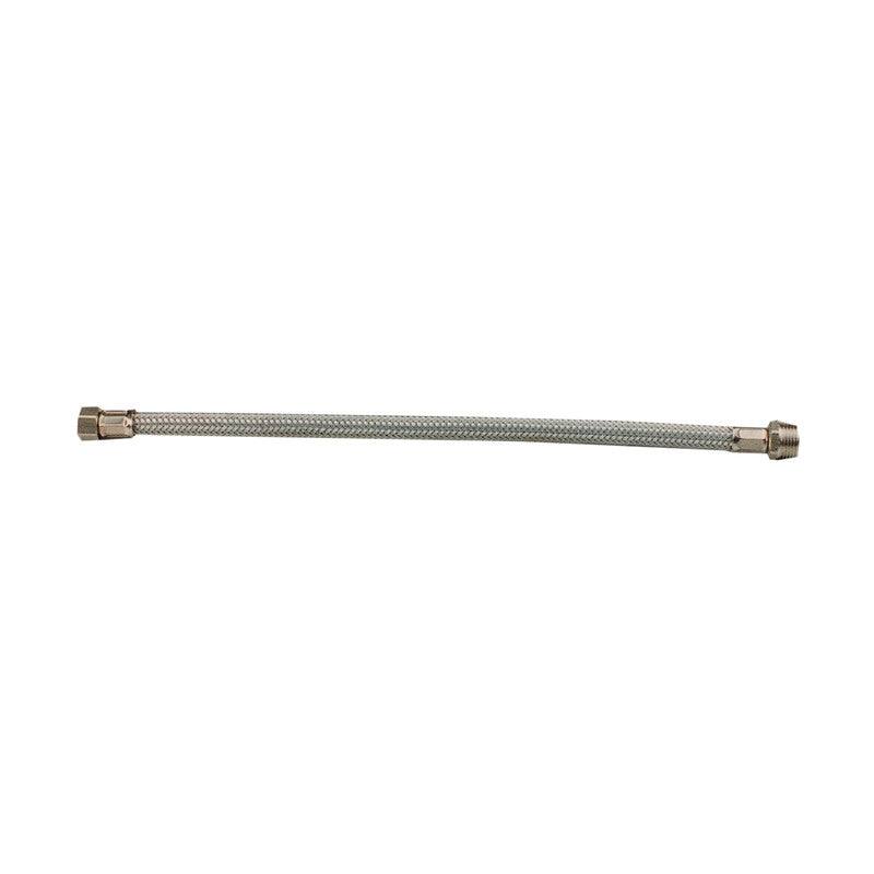 PL FLESSIBILE INOX M 1/2 F 3/8  30 CM  2 PZ