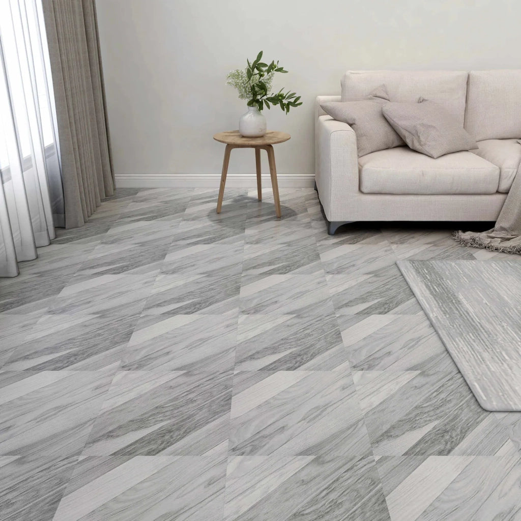 Tavole per Pavimenti 55 pcs Grigio 5,11 m² PVC 42046350