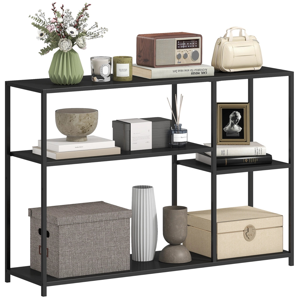 Tavolo console 4 livelli ¨C Minimal ¨C nero metallo