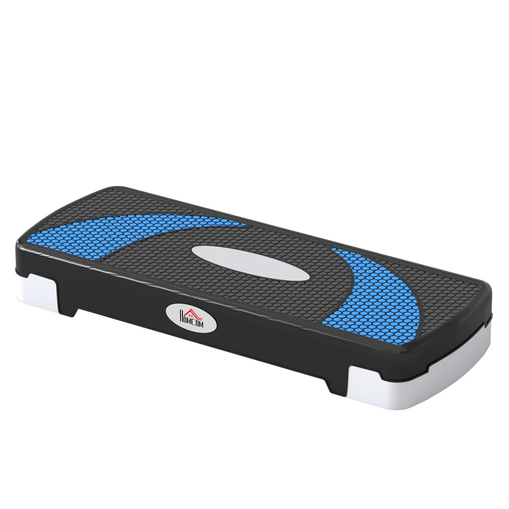 Stepper Fitness Regolabile ¨C Minimal ¨C Blu e Nero