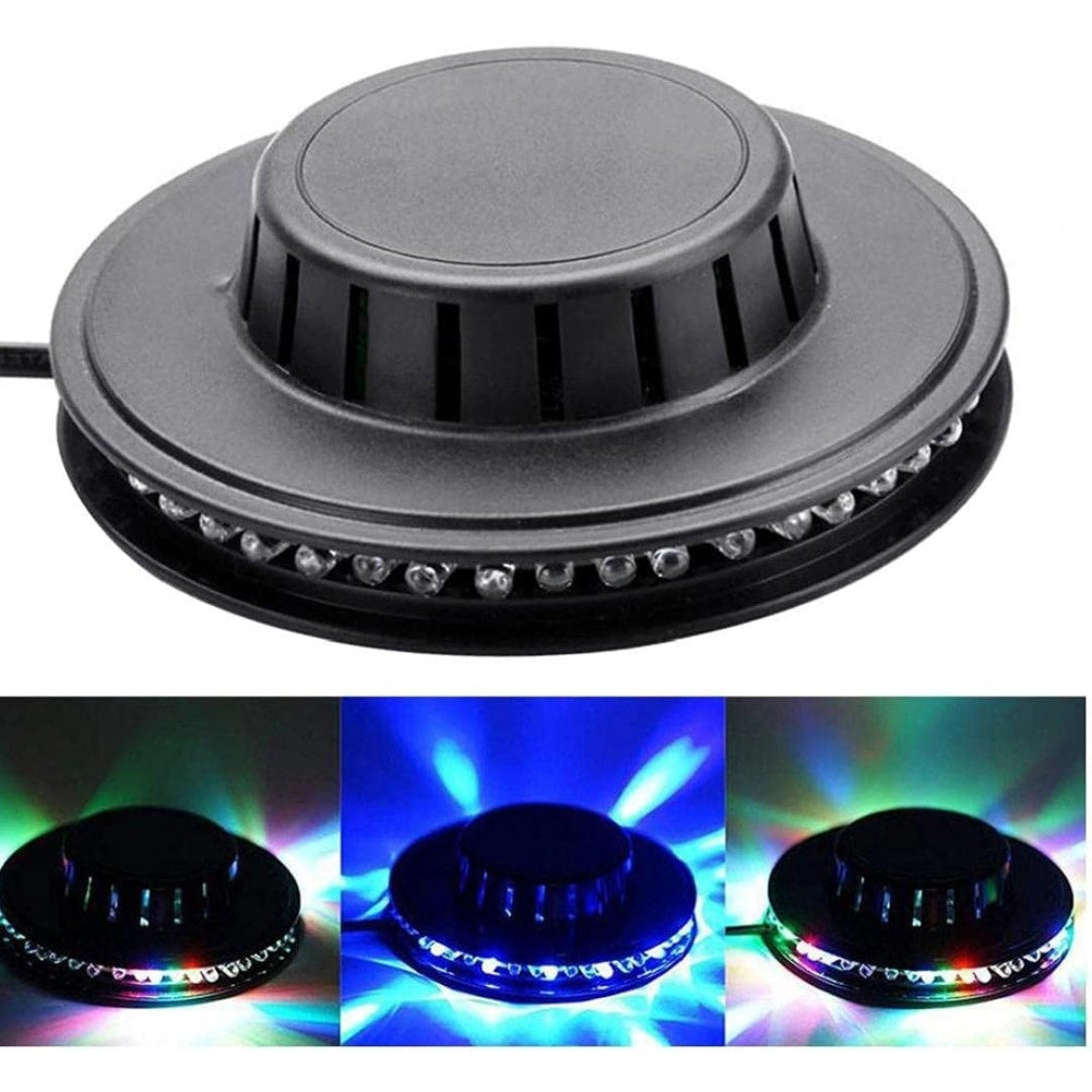 Trade Shop - Lampada Effetto Discoteca Da Tavolo Soffitto Led Rgb Multicolor Luce Rotante -