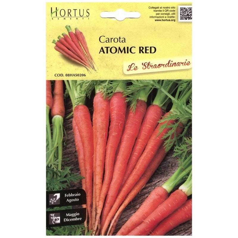Carota Atomic Red  straordinarie