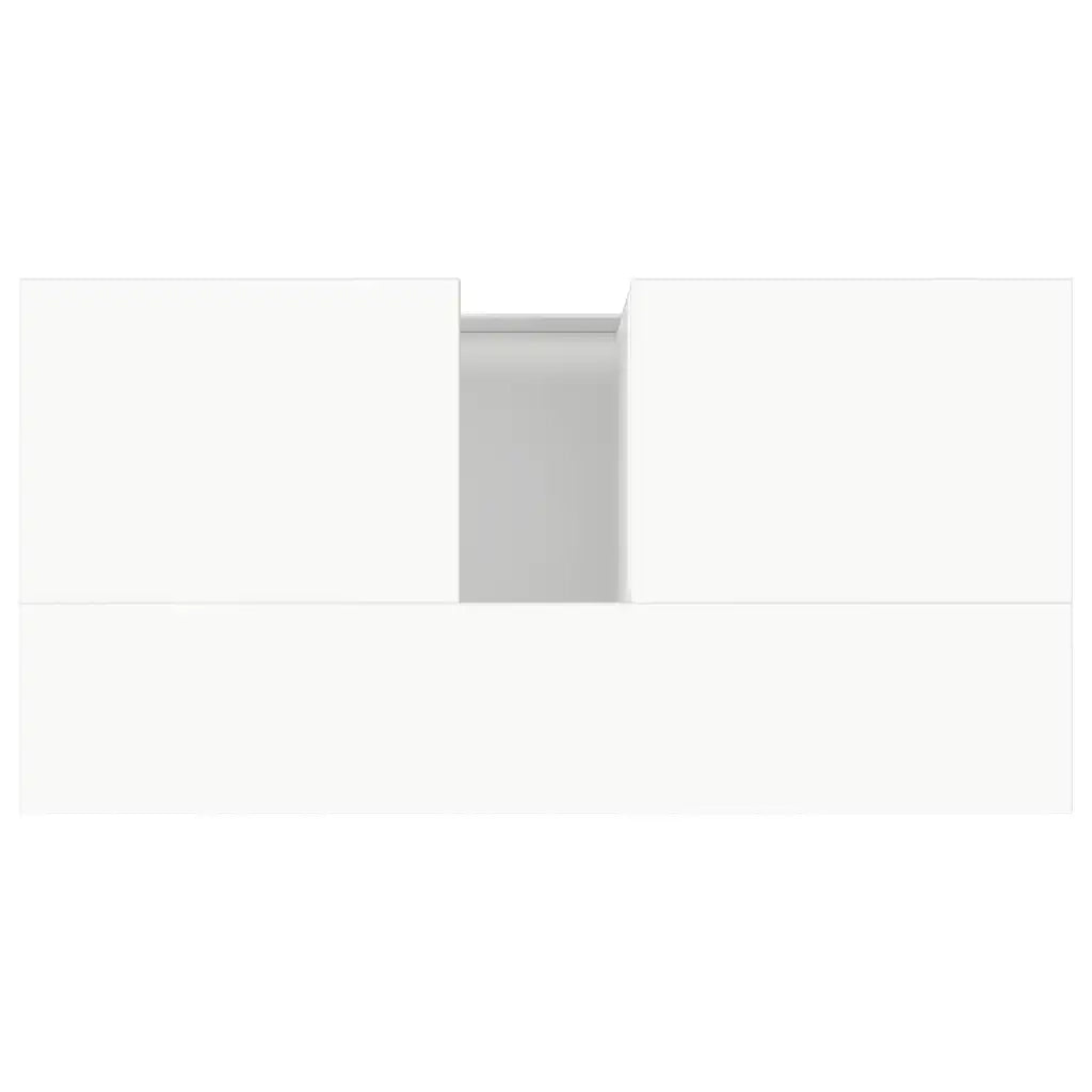 Armadietto da Bagno | Armadio da bagno Bianco 65x33x60 cm in Legno Multistrato