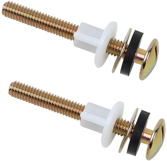 Accessori per WC - Robusti - Viti/Anchetti - Viti in PVC - Gomme/Adesivi - Universali - Resistenti all'ossidazione - Viti per WC