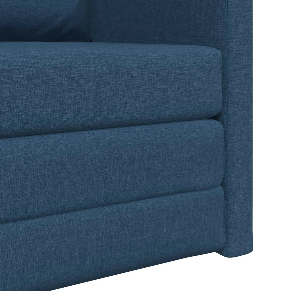 Divano letto Blu 74 x 77 x 81 cm Tessuto 4106628