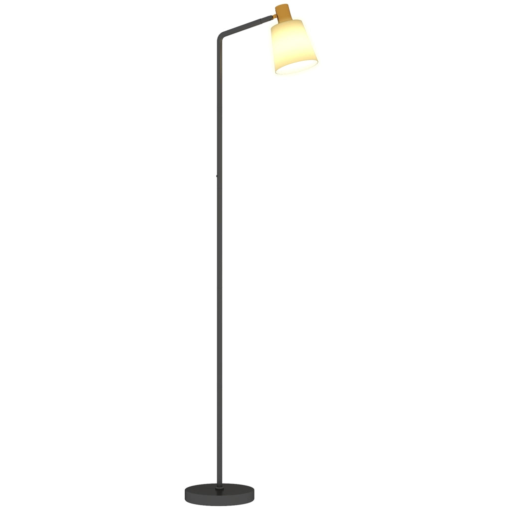 Lampada da Terra LED con Testa Girevole ¨C Minimal ¨C Nero