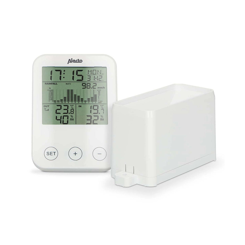 Stazione meteorologica con sensore wireless Modello WS-1200 Bianco Alecto