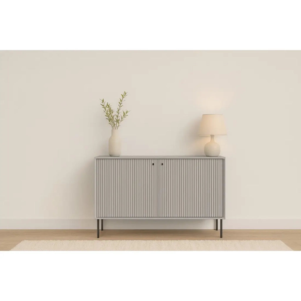 Buffet ISIS – 2 porte – Grigio – 105x89x41