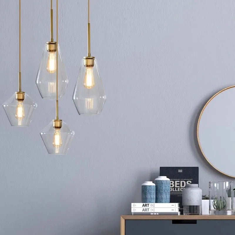 Lampada Da Soffitto Di Vetro APP438-1CP