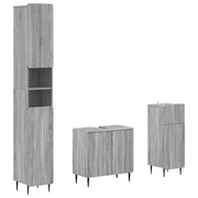 Set di armadietti da bagno in 3 pezzi ZWOLLE 3417843