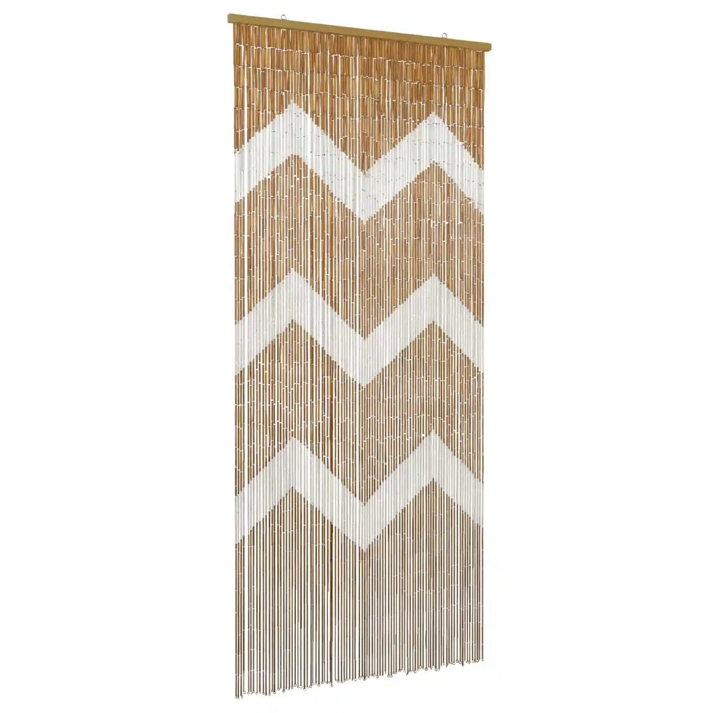 Tenda per Porta Antinsetti multicolore 200 x 90 cm Bambù 42030043