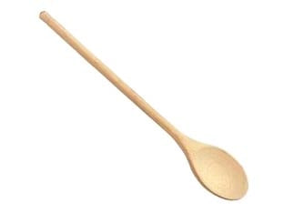 CUCCHIAIO OVALE IN LEGNO- -cm.40 - 6 pezzi CALDER