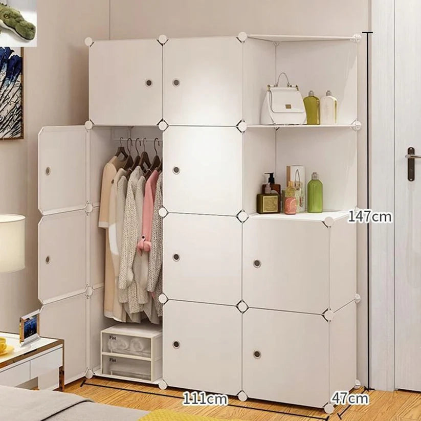 Armadio, bianco 111x47x147 cm