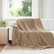 Coperte da Pile 6 pcs Cammello 240 x 270 cm Panno 42016796