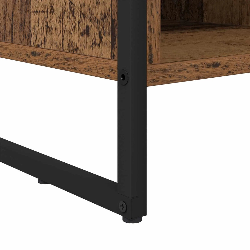 Mobile per scarpe-Scarpiera Legno vecchio 60 x 35 x 44 cm 830172