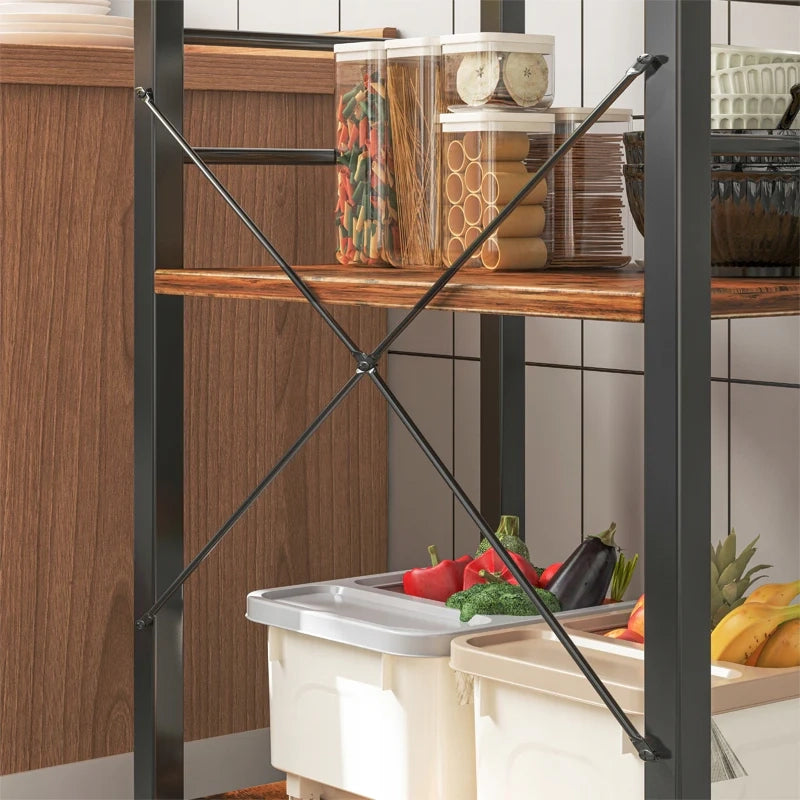 Armadio mobile, marrone 60x40x89 cm
