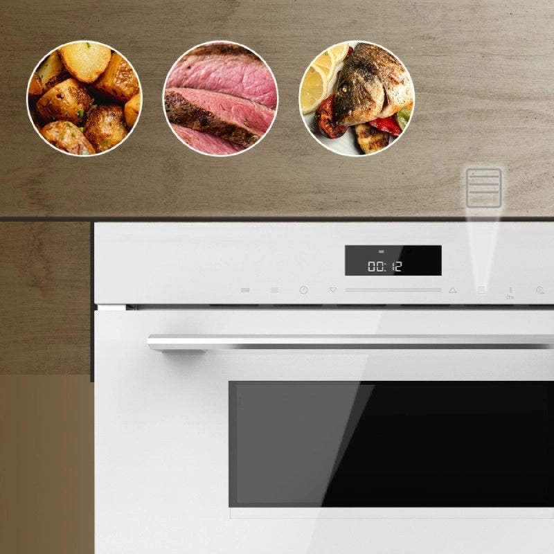 CECOTEC 02839 - Bolero Hexa MW703800 Glass White