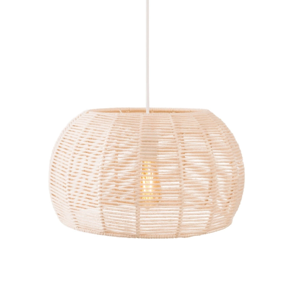 Lampada a sospensione Praslin Maxlight Ø39 crema E27