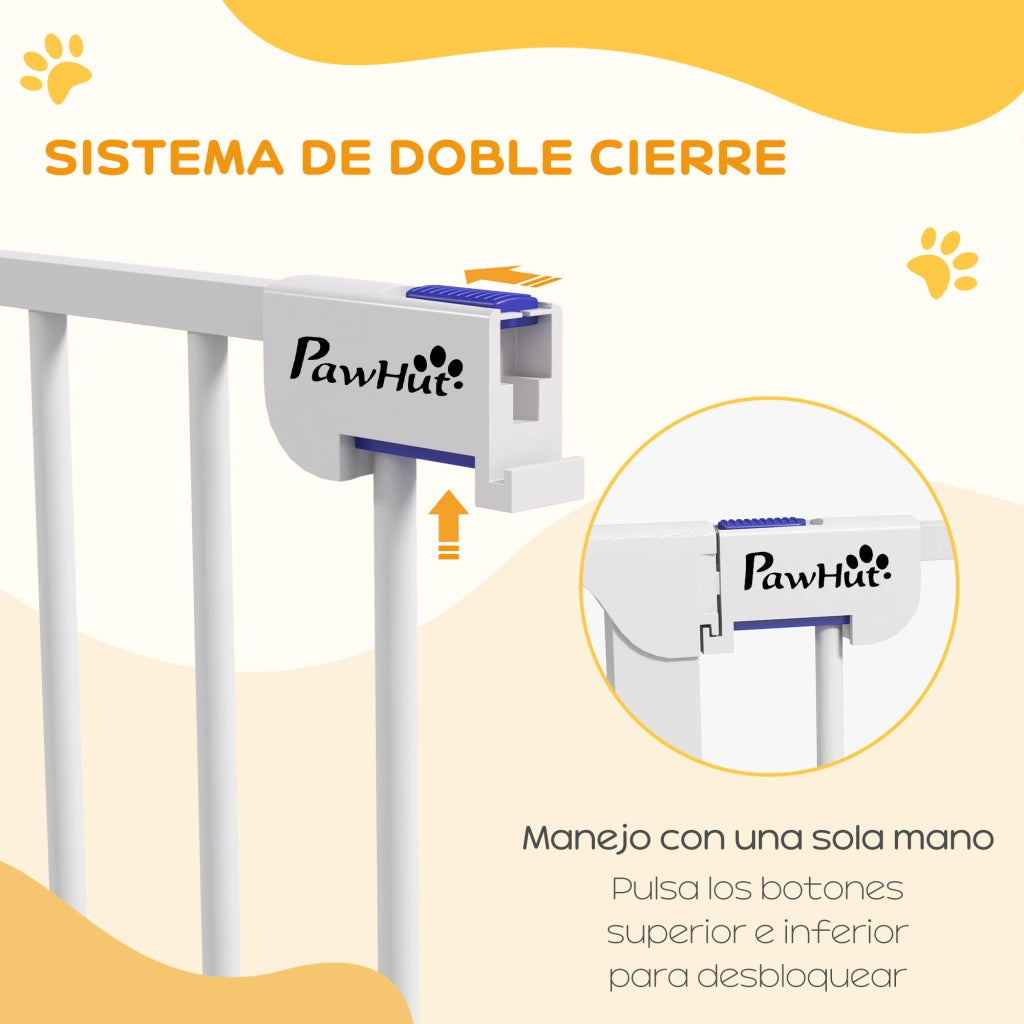 Recinto per Cani Pieghevole ¨C Minimal ¨C 206x90 cm Bianco