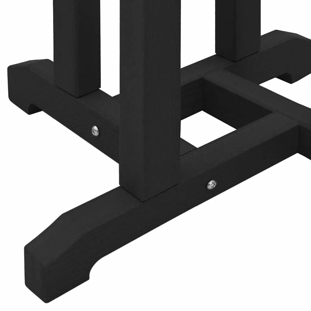 Tavolo da bar Nero 55 x 55 x 107 cm Polietilene 42006608