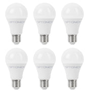 Lampadina led goccia 6 pezzi e27 10.5 watt 2700k risparmio energetico