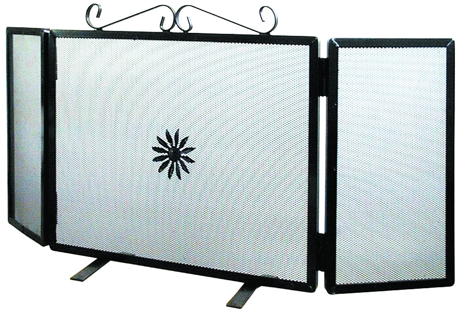 PARASCINTILLE PER CAMINETTI 3 ANTE cm. 87x47 h