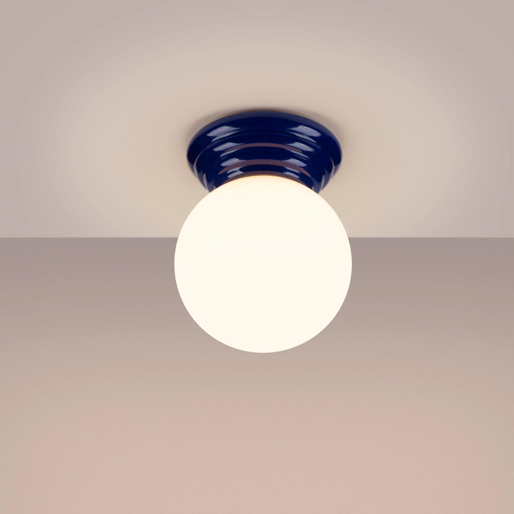 Lampada da soffitto ZORI ultramarine IP44