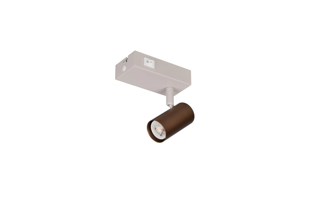 Applique da parete moderna TARYN 1xGU10 beige metallo RL