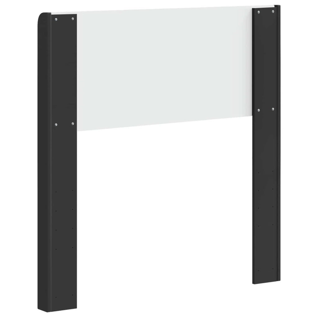 Testiera Letto Nero Legno ingegnerizzato 889726