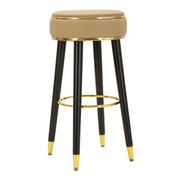 Sgabello Bar London Marrone cm ø 38x74