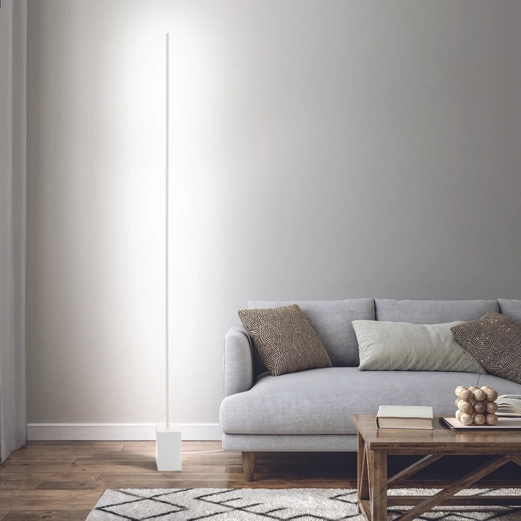 Lampada Da Terra Essence 1 Luce Led Integrato Bianca