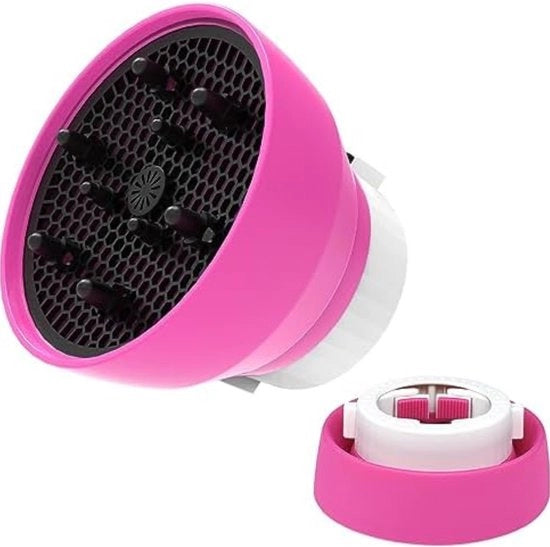 Diffusore per capelli - Diffusore fohn per onde - Diffusore fohn universale - Nuovo Rosso Arancione