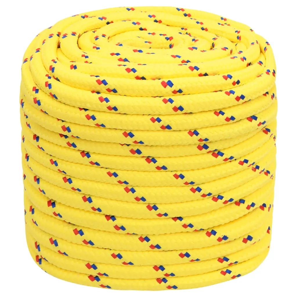Corda | Fune per barca Gialla 16 mm 100 m in Polipropilene