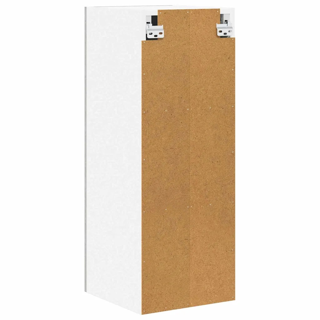Armadio pensile 2 pcs Grigio Cemento e Bianco 30 x 31 x 80 cm 884249