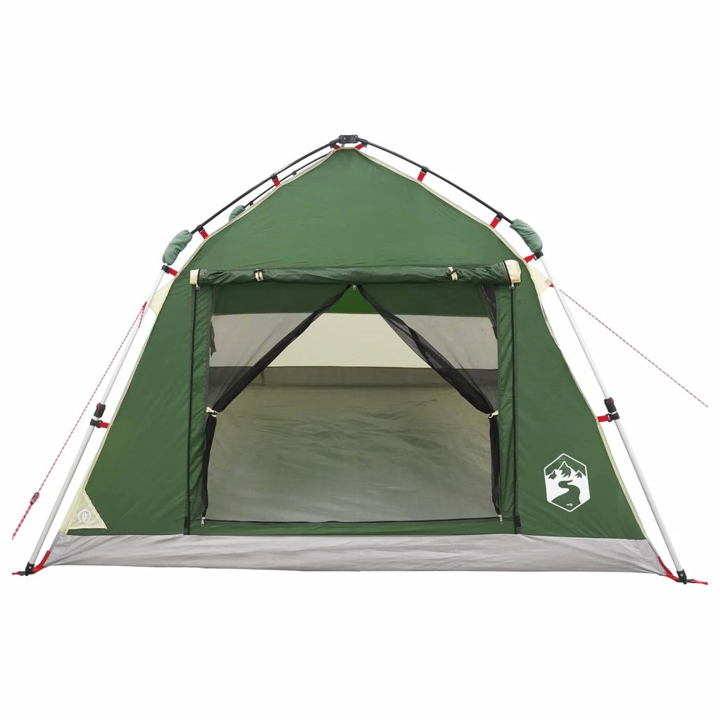 Tenda istantanea resistente all'acqua 3 persona 3 persone Verde 42042266