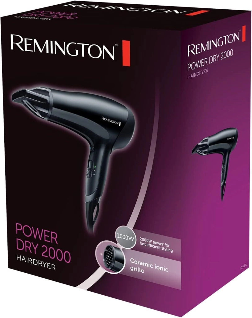 Remington Power Dry 2000 2000 W Nero